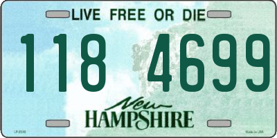 NH license plate 1184699