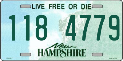 NH license plate 1184779