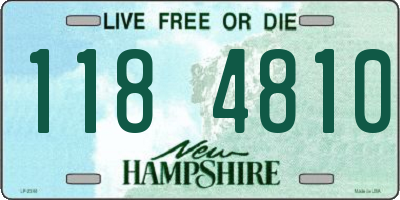 NH license plate 1184810