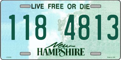 NH license plate 1184813