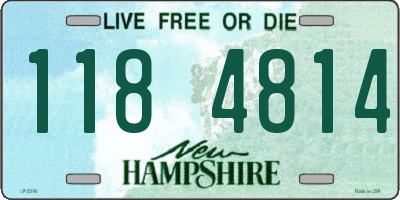 NH license plate 1184814