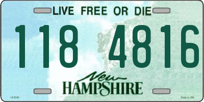 NH license plate 1184816