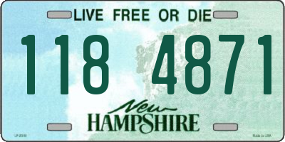NH license plate 1184871