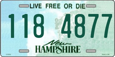 NH license plate 1184877