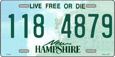 NH license plate 1184879