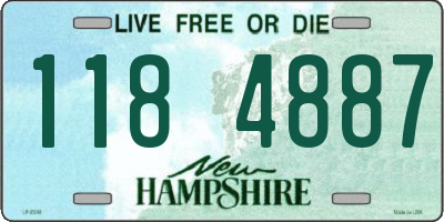 NH license plate 1184887
