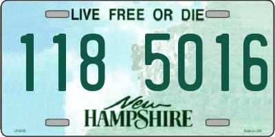 NH license plate 1185016