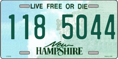 NH license plate 1185044