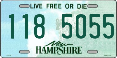 NH license plate 1185055