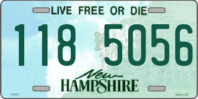 NH license plate 1185056