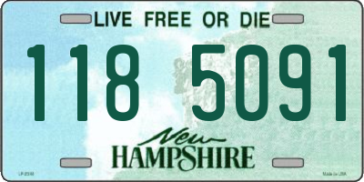 NH license plate 1185091