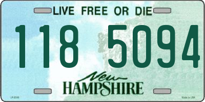 NH license plate 1185094