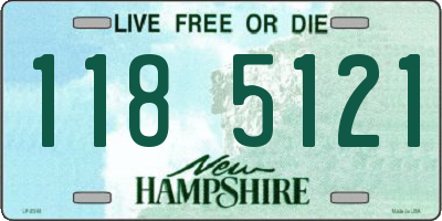 NH license plate 1185121