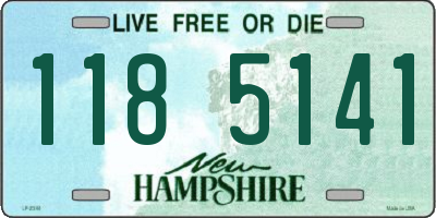 NH license plate 1185141
