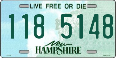 NH license plate 1185148