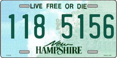 NH license plate 1185156