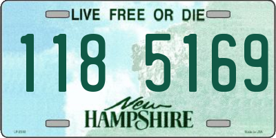 NH license plate 1185169