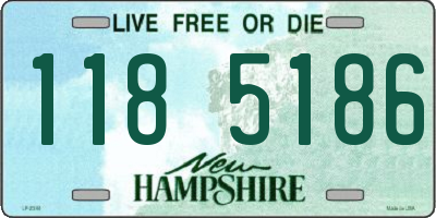 NH license plate 1185186