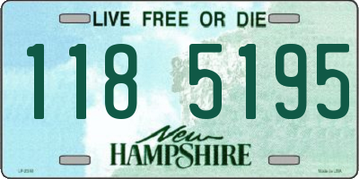 NH license plate 1185195