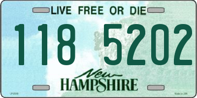 NH license plate 1185202