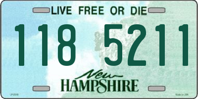 NH license plate 1185211