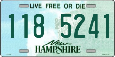 NH license plate 1185241