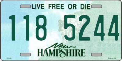 NH license plate 1185244