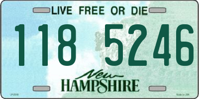 NH license plate 1185246