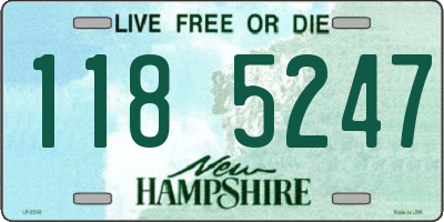 NH license plate 1185247