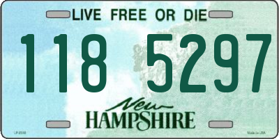 NH license plate 1185297