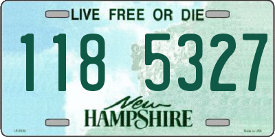 NH license plate 1185327