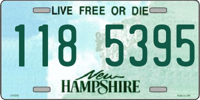 NH license plate 1185395