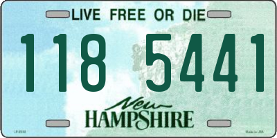 NH license plate 1185441