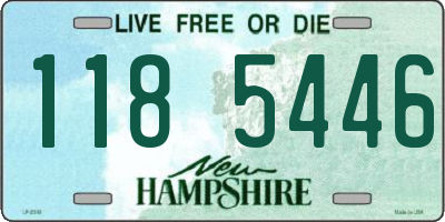 NH license plate 1185446