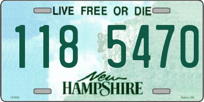 NH license plate 1185470