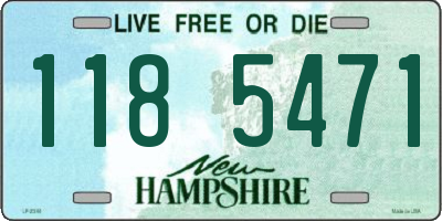 NH license plate 1185471