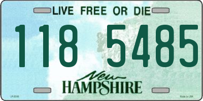 NH license plate 1185485