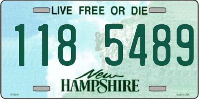 NH license plate 1185489