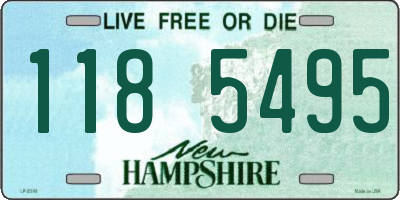 NH license plate 1185495