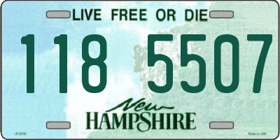 NH license plate 1185507