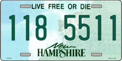 NH license plate 1185511