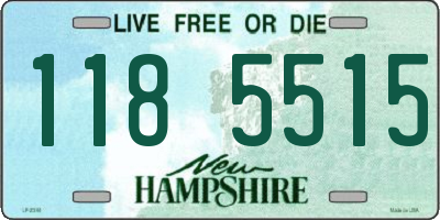 NH license plate 1185515