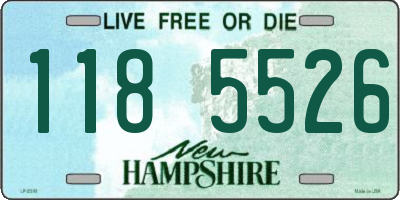 NH license plate 1185526