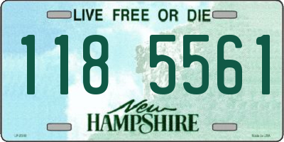 NH license plate 1185561