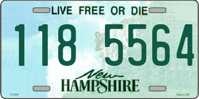 NH license plate 1185564