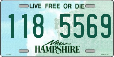 NH license plate 1185569