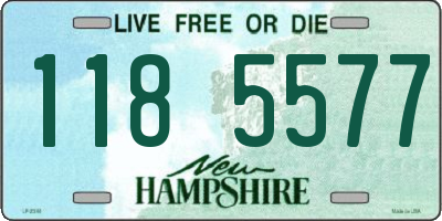 NH license plate 1185577