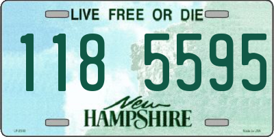 NH license plate 1185595