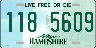 NH license plate 1185609
