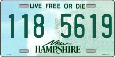 NH license plate 1185619